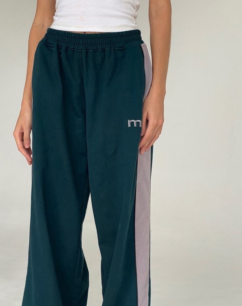 Motel Rocks Bedion Oversized Joggingbroek Dames Groen | RAX2720AL